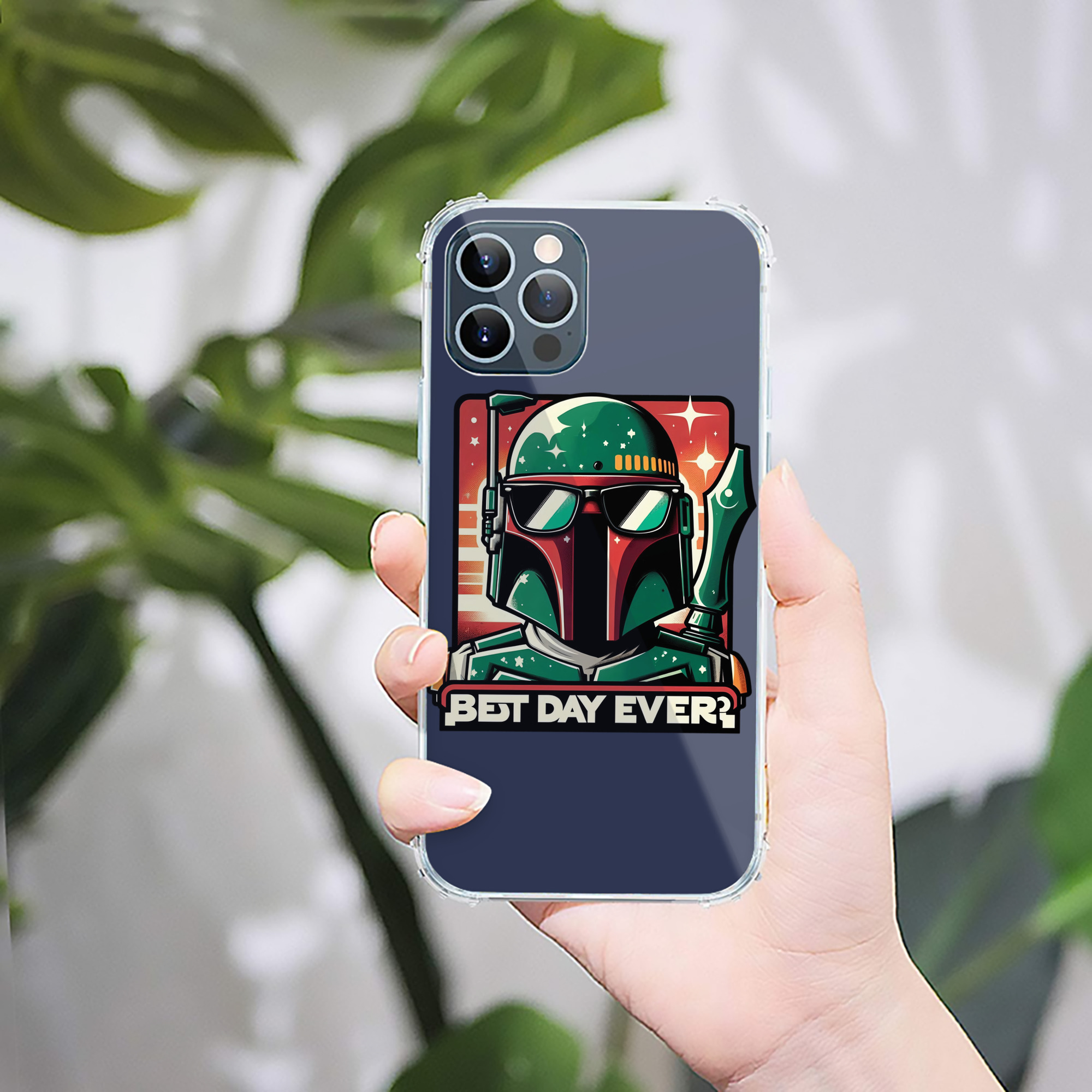 （画像用） スター・ウォーズ Star Wars 【iPhone 12シリーズ対応】透明スマホケース（クリアソフトケース）